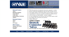 Desktop Screenshot of hyvair.com