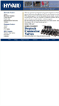 Mobile Screenshot of hyvair.com